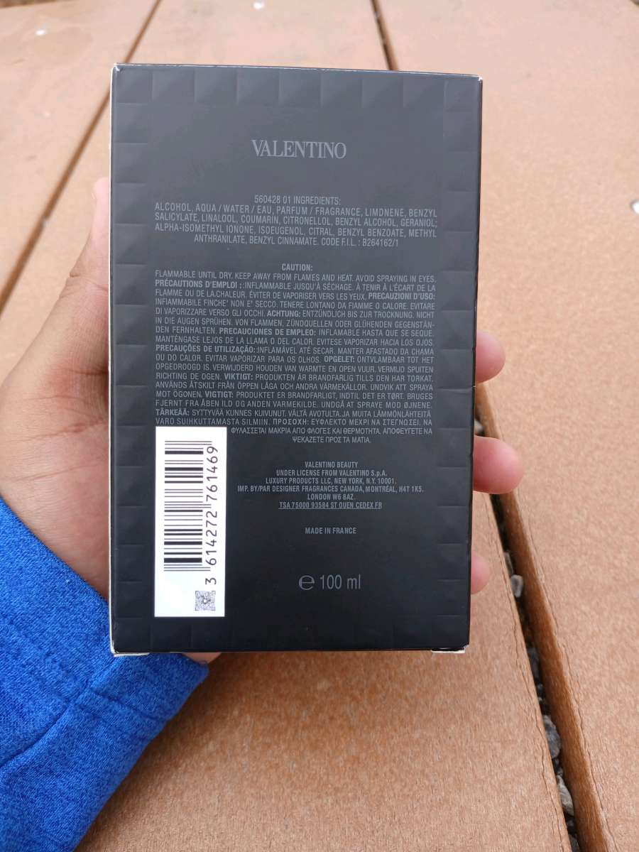 Valentino uomo cologne