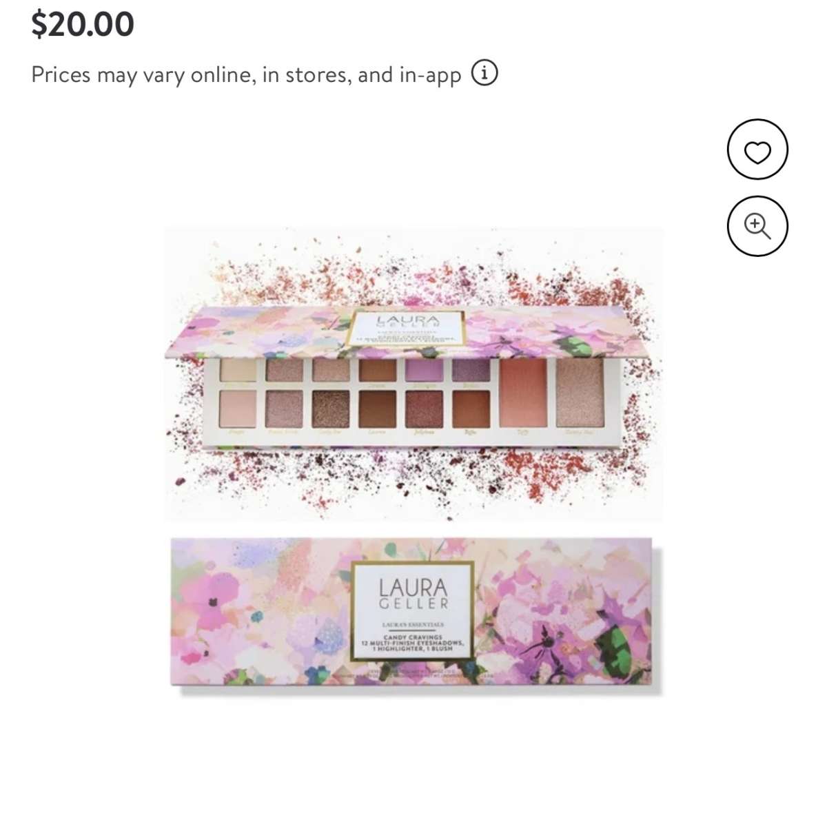 Laura Geller Candy Cravings Eyeshadow Blush  Highlighter Pal