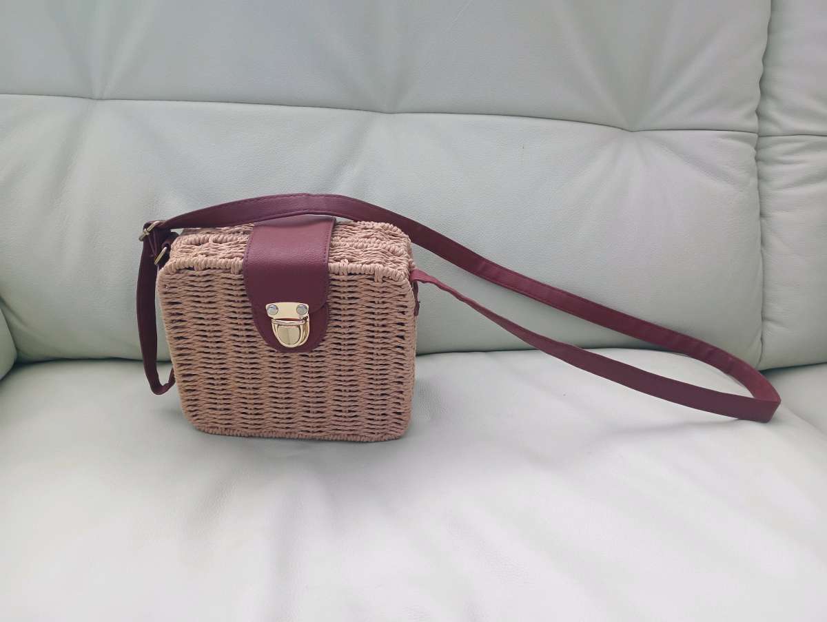 Square crossbody bag