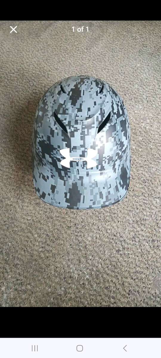 Under Armour baseball helmet