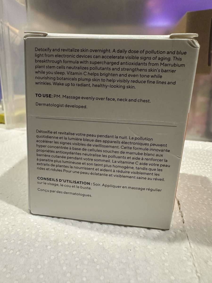 Murad City Skin Overnight Detox Moisturizer