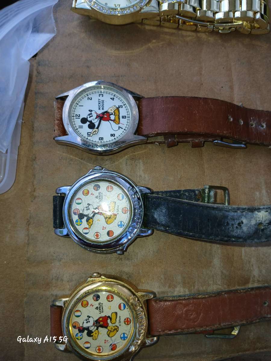 Mickey Mouse Collectors Watches