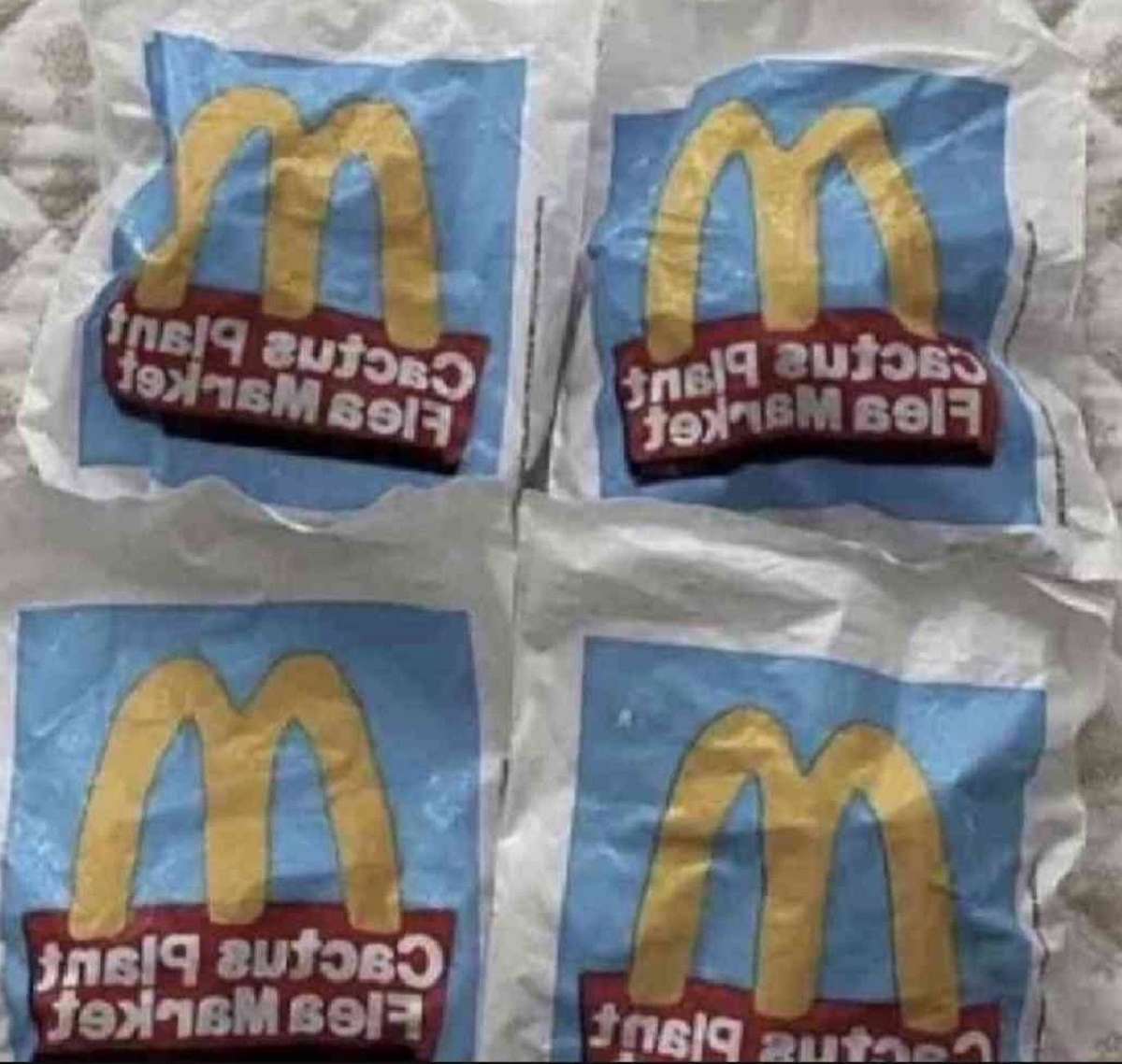 Limited edition McDonalds Cactus Plant flea market toys