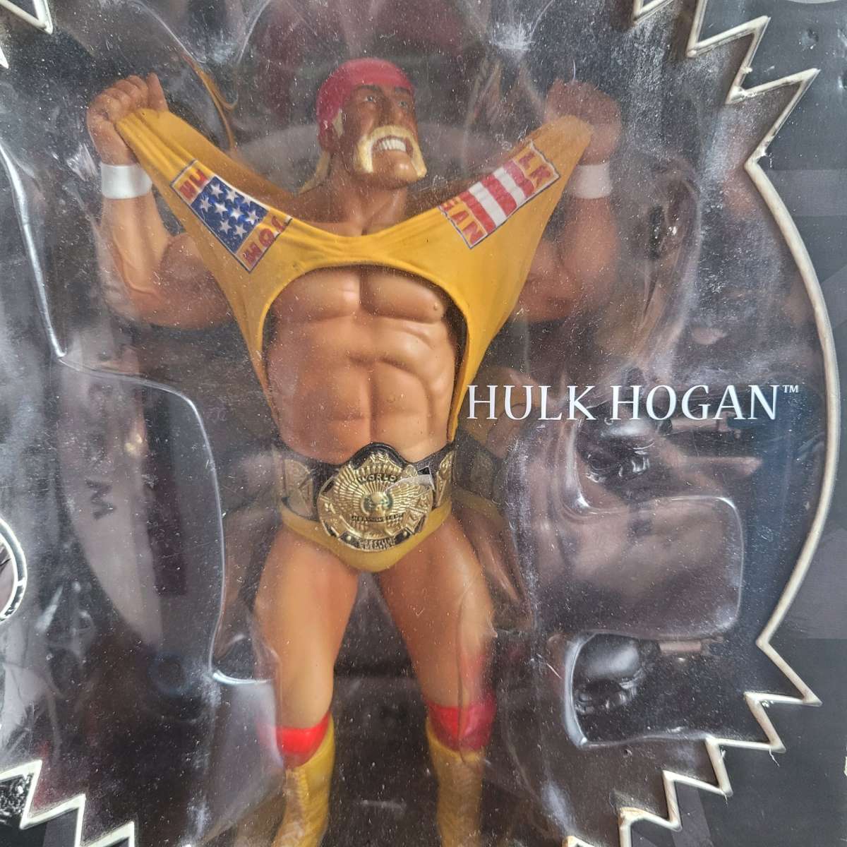 WWE Fury Unmatched Hulk Hogan collectible Platinum