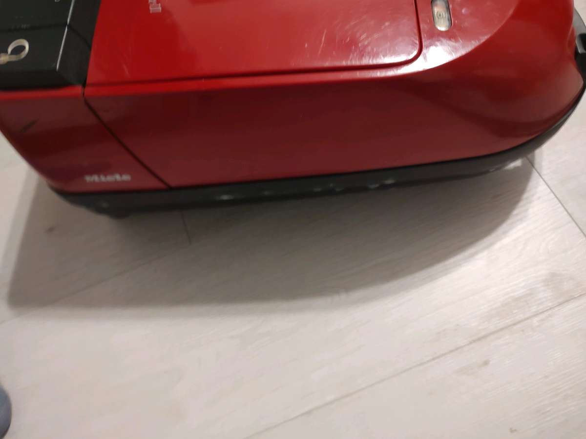Miele Flamenco II Red Canister Vacuum no Extra Attachments