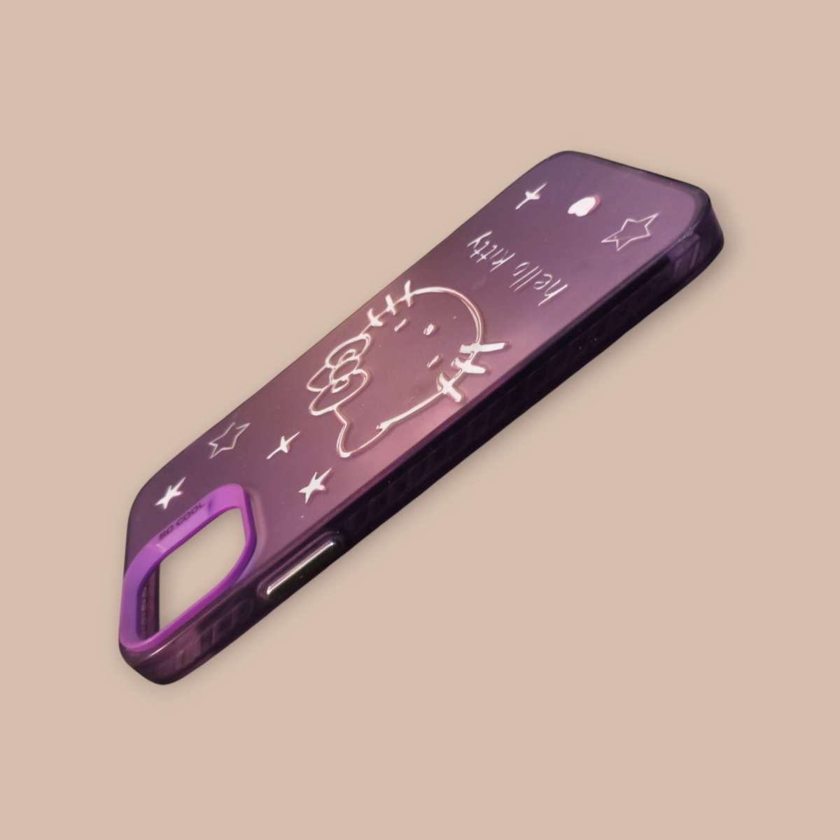 iPhone 11 Phone Case Purple Hello kitty