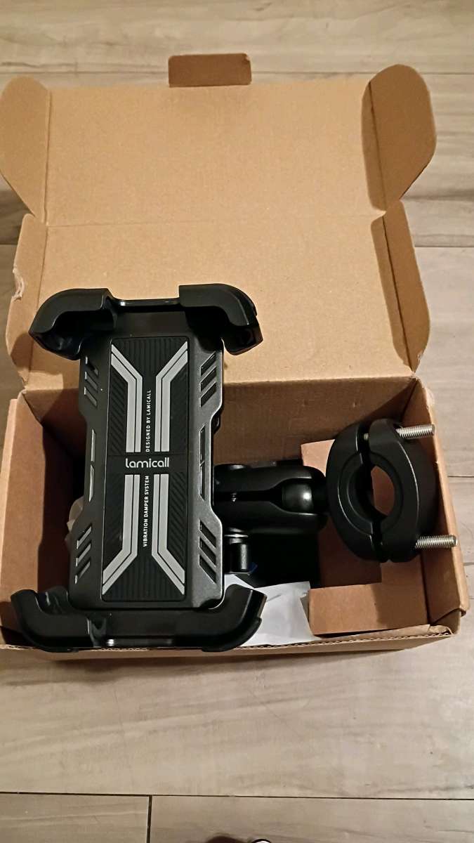 Scooter Lock And Phone Holder Bundle