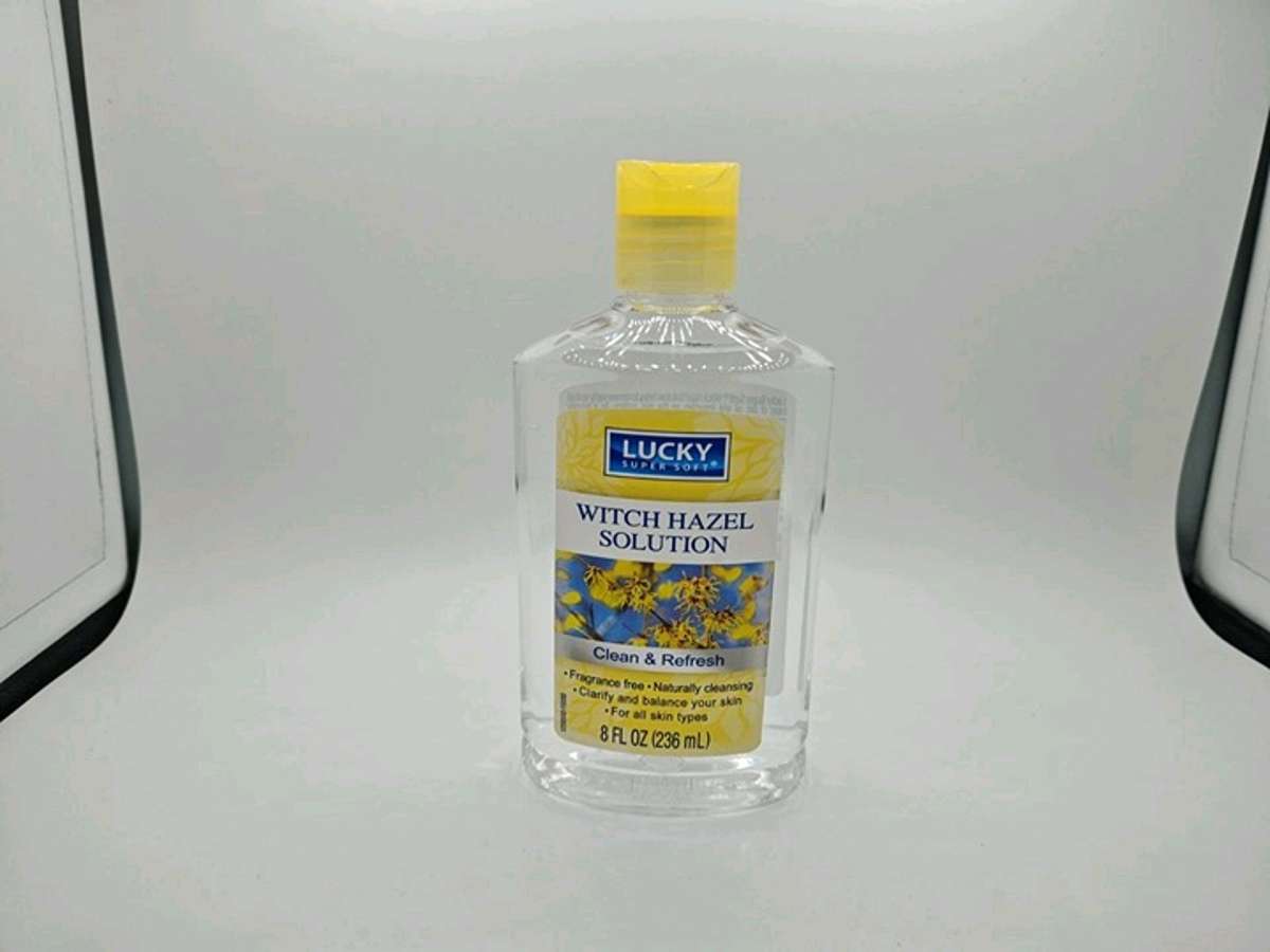Lucky Super Soft Witch Hazel Solution  8 fl oz Bottle