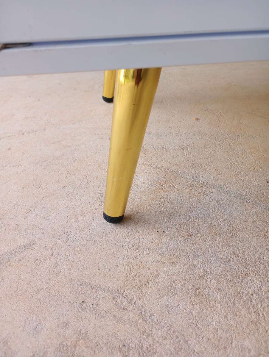 Modern LED TV Stand with Storage Entertainment Center Cabine