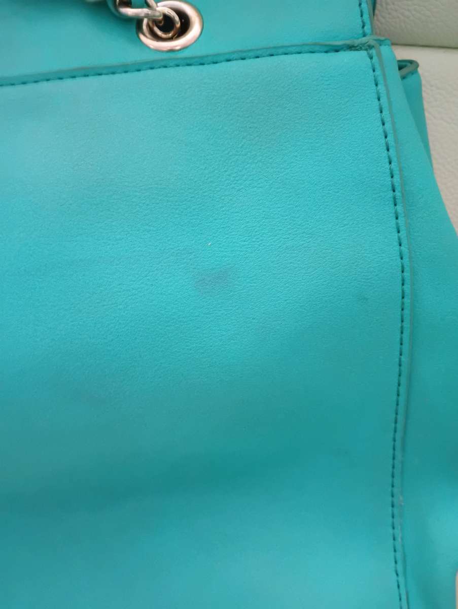 BEBE TOTE TURQUOISE BLUE