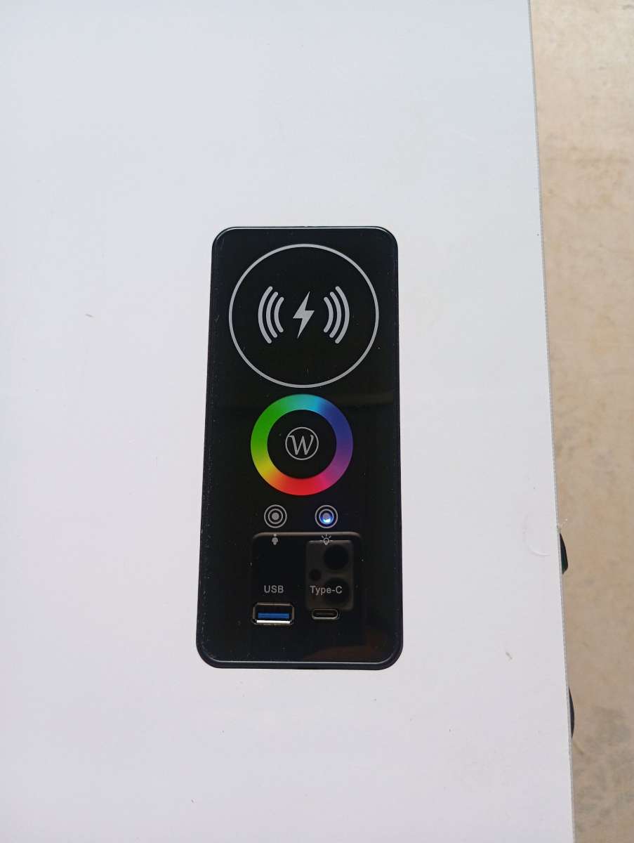 Modern LED TV Stand with Storage Entertainment Center Cabine