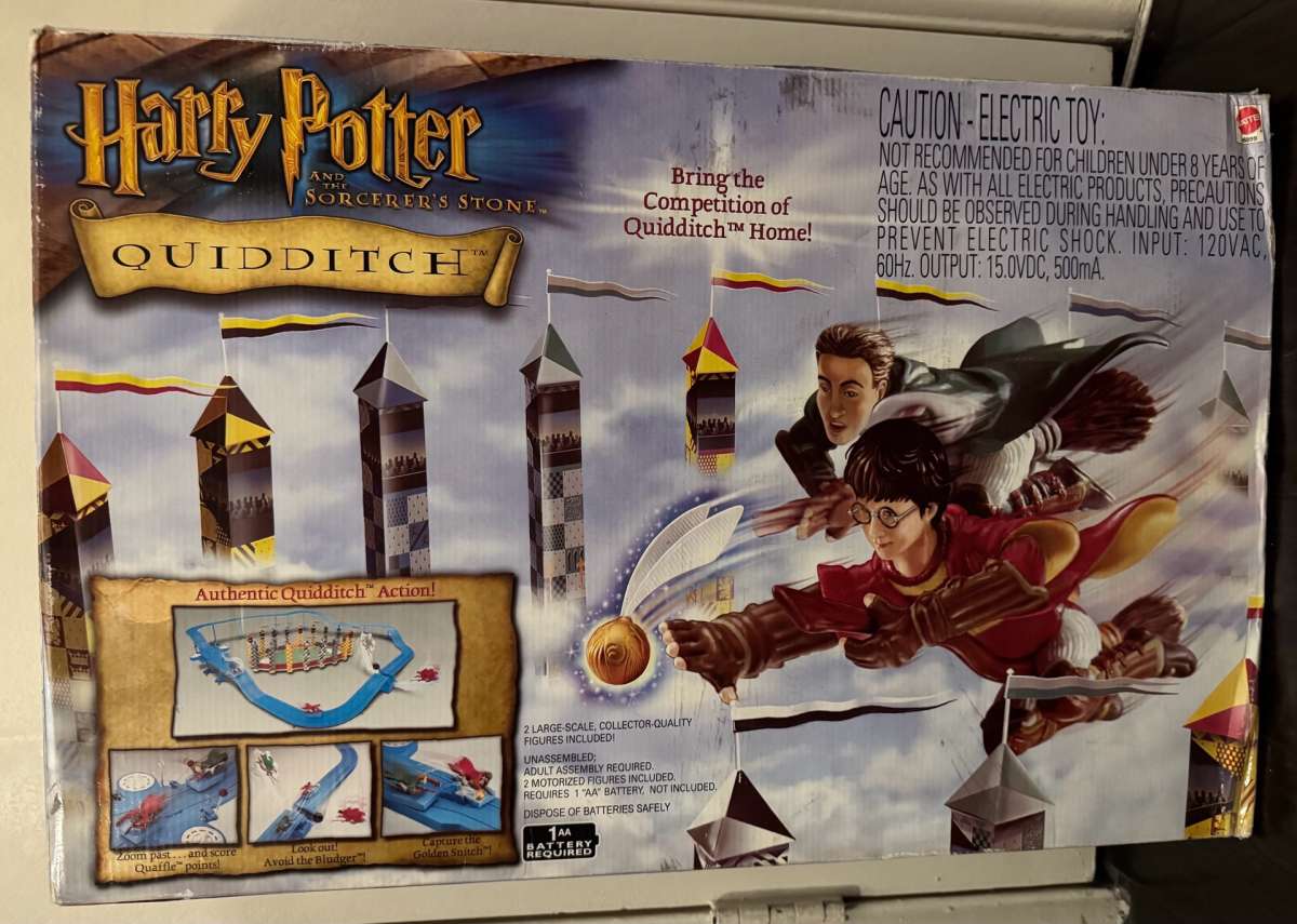 Harry Potter and the Sorcerers Stone Slot Car Race Game 2001