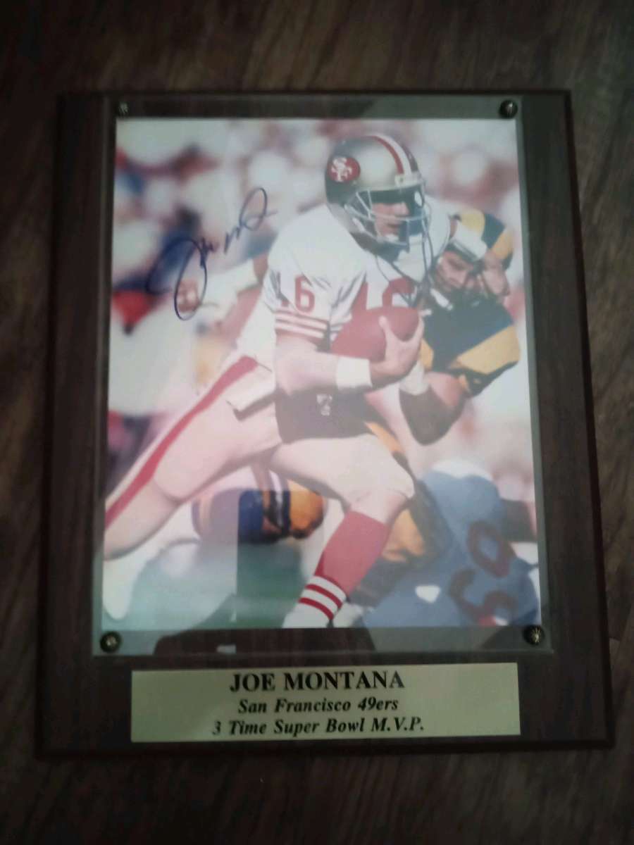 Joe Montana Autograph