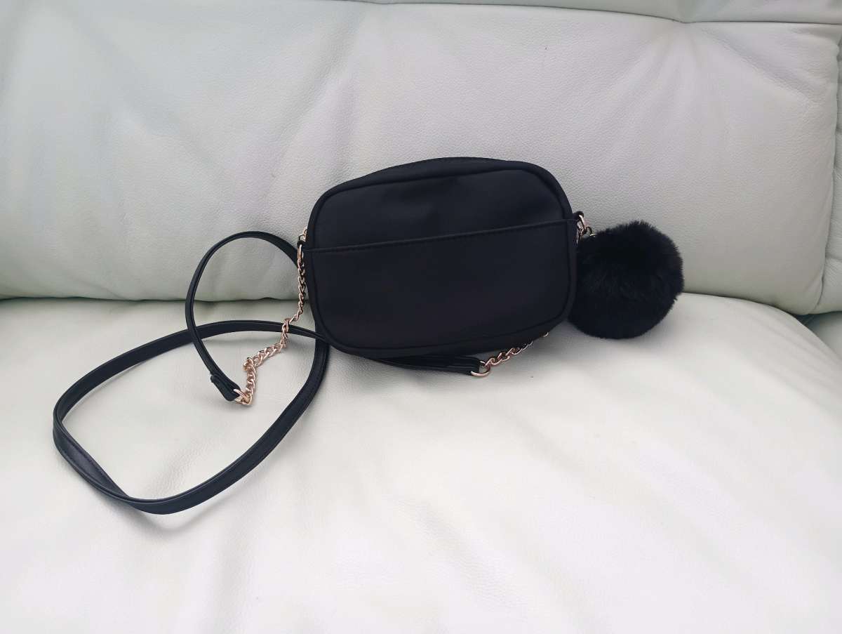 Black small crossbody bag