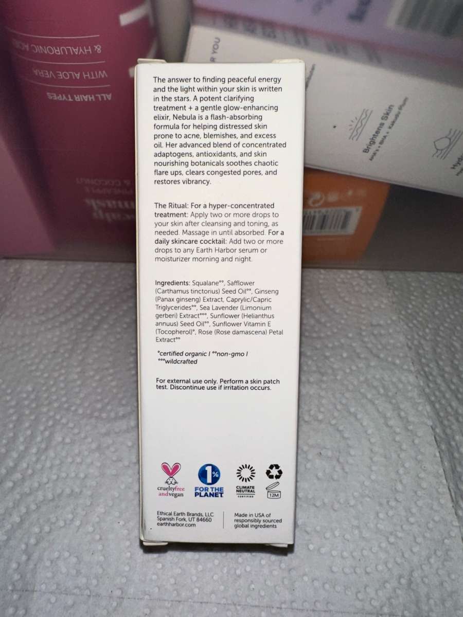 Earth Harbor Nebula Adaptogen Clarity Ampoule