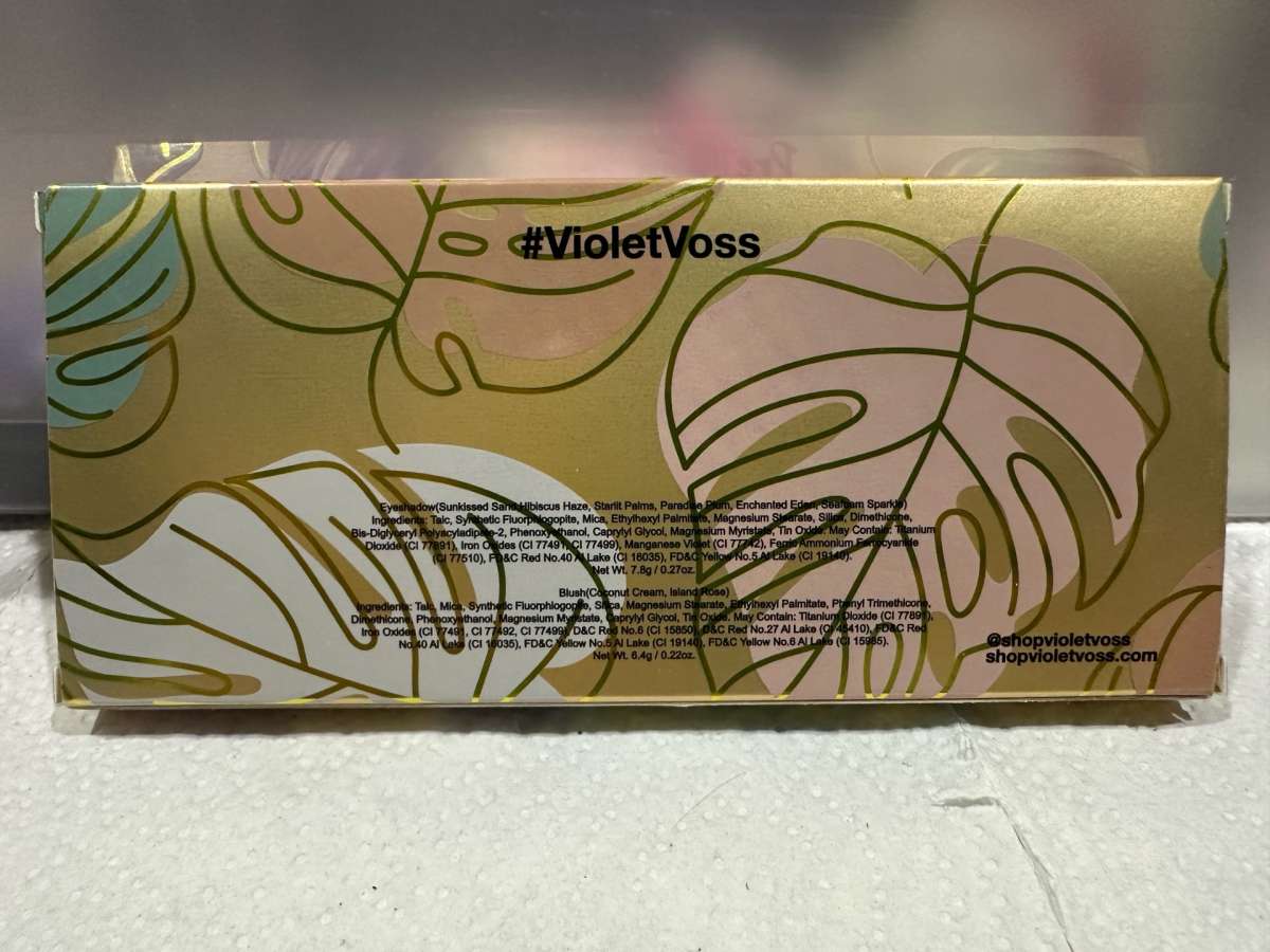 Violet Voss Pretty In Paradise All in one face  Eyeshadow Pa