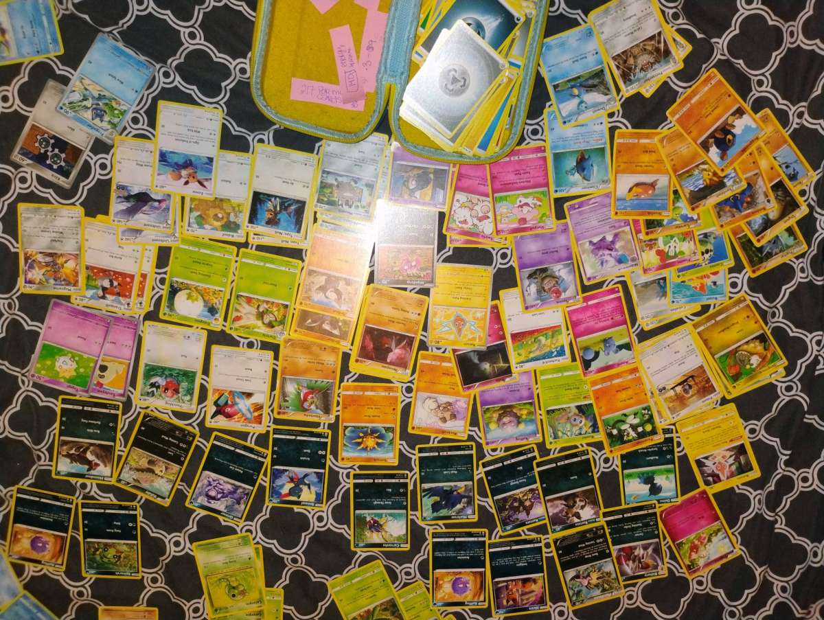 Pokemon trading cards