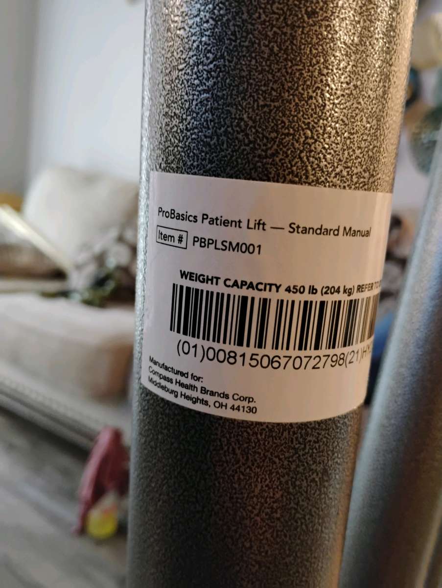 Hydraulic manual patient lift