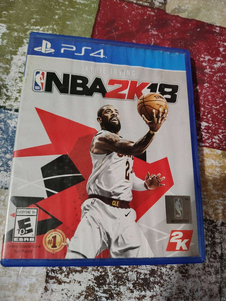 NBA 2k18 PS4 Disk looks brand new