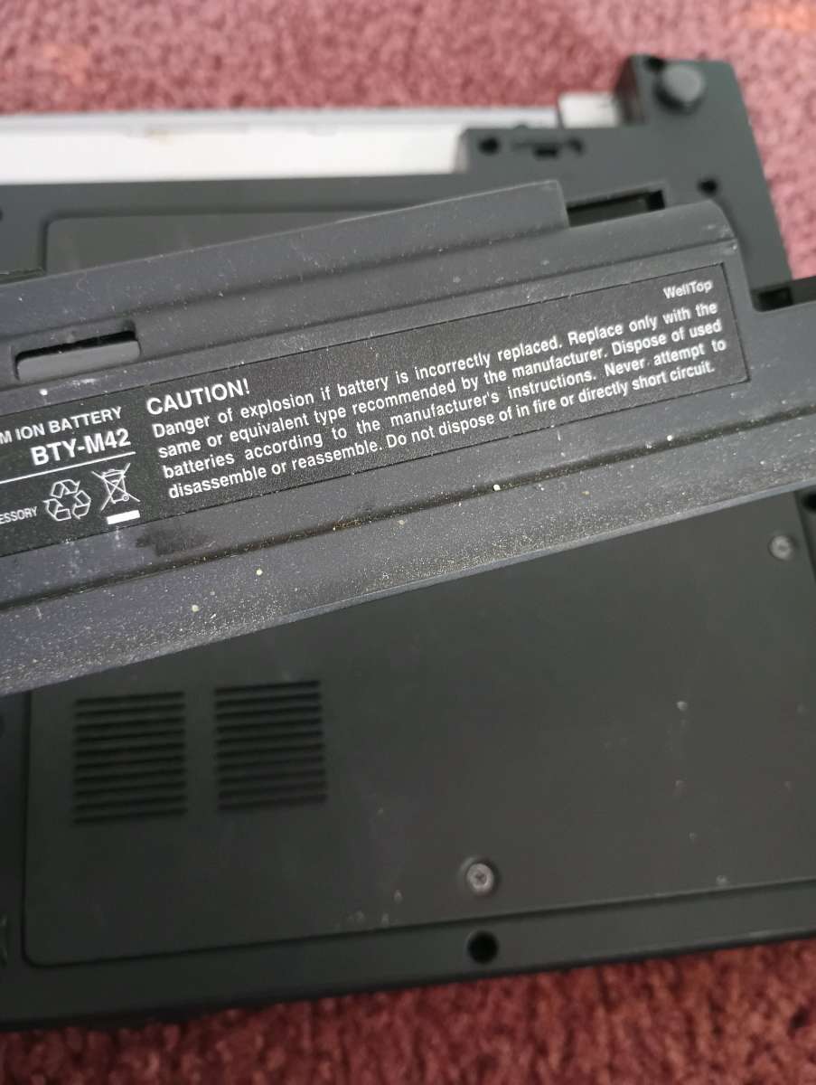 RKC laptop model MS1024B  SOLD AS IS