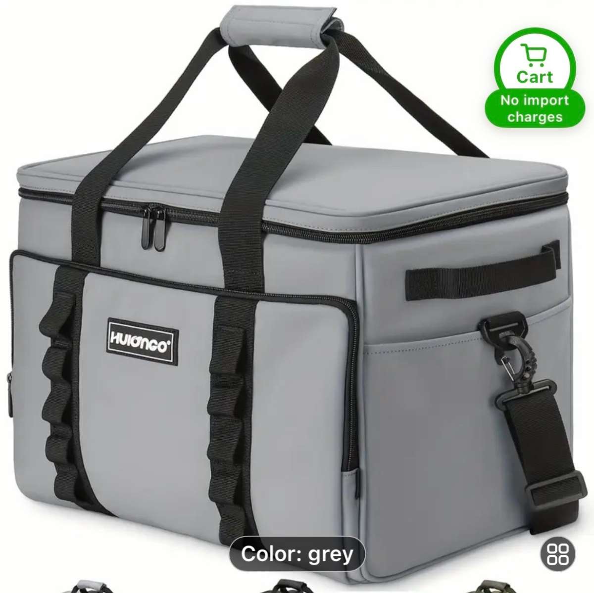 Large Capacity Outdoor Soft Insulated  Bag Collapsible Large
