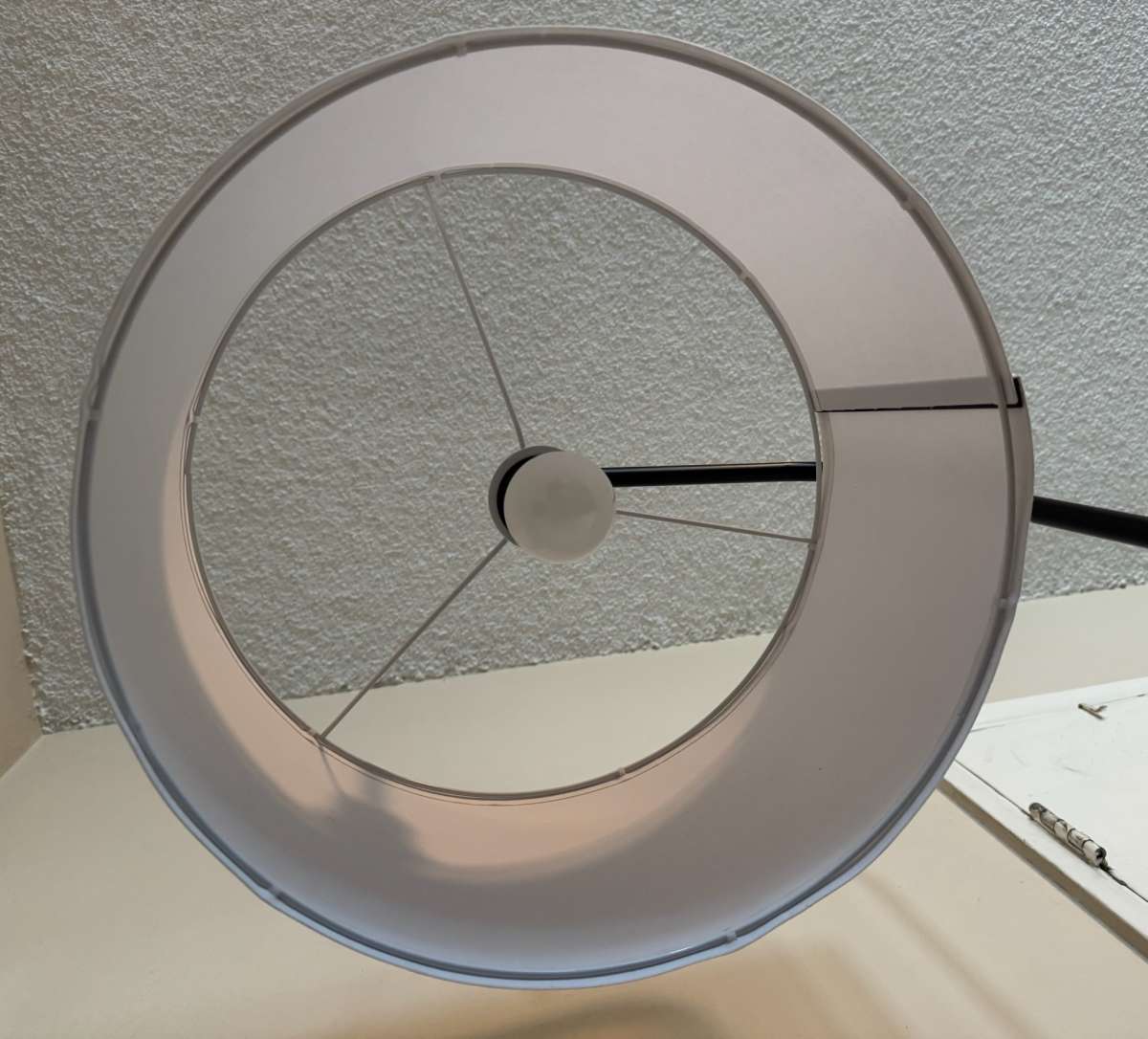 72 in Classic Black MidCentury Modern Lamp