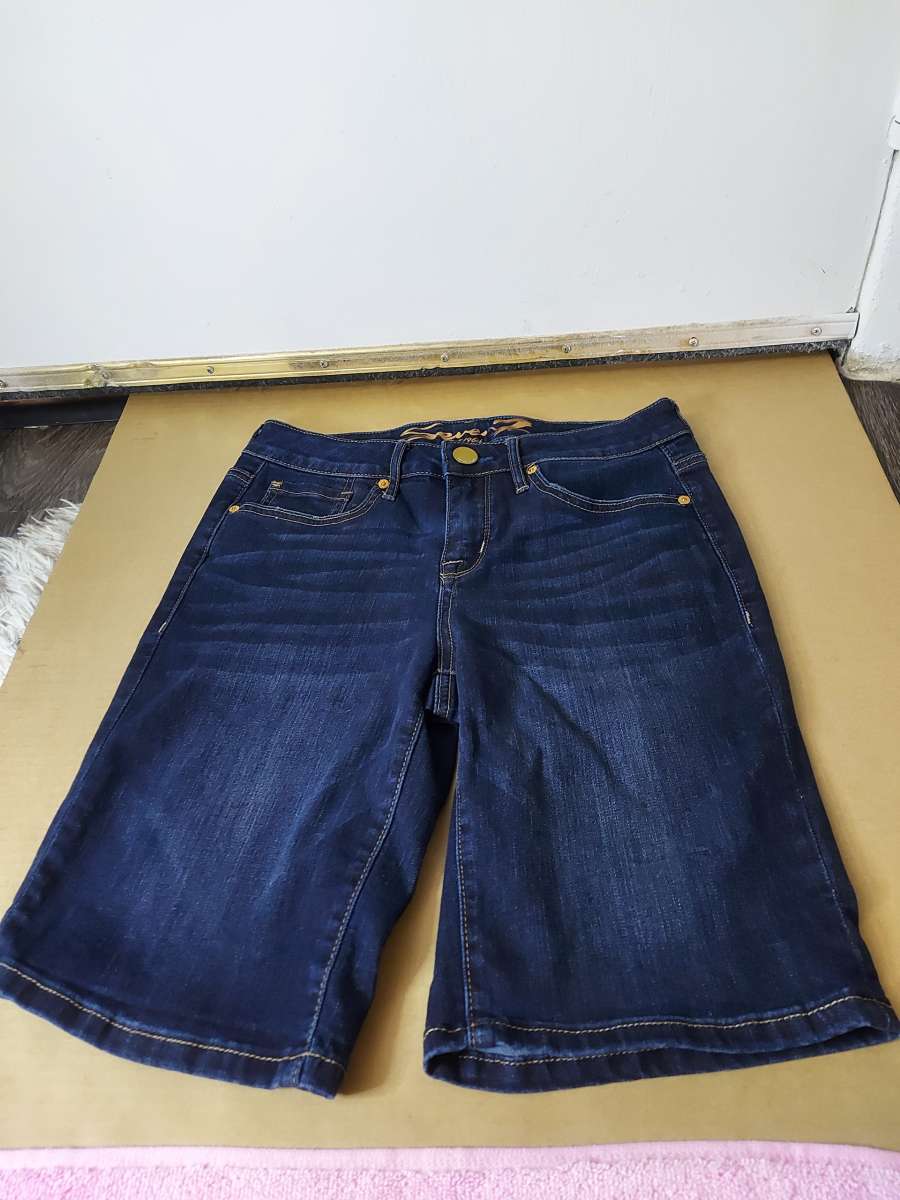 Seven7 Denim Bermuda Shorts
