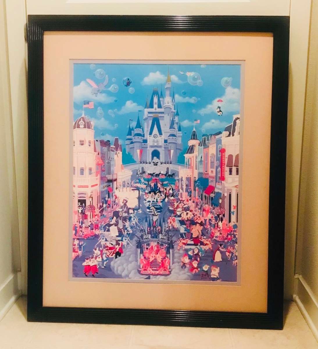 Walt Disney World 15th Anniversary Poster