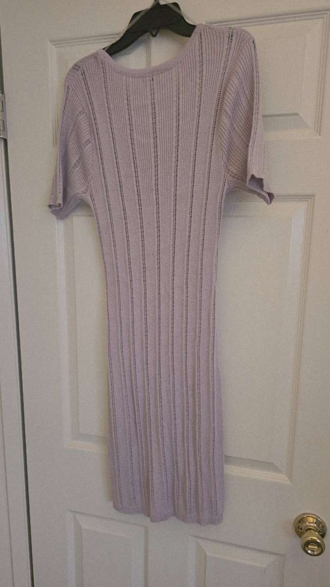 pink dress women l large birch ny new