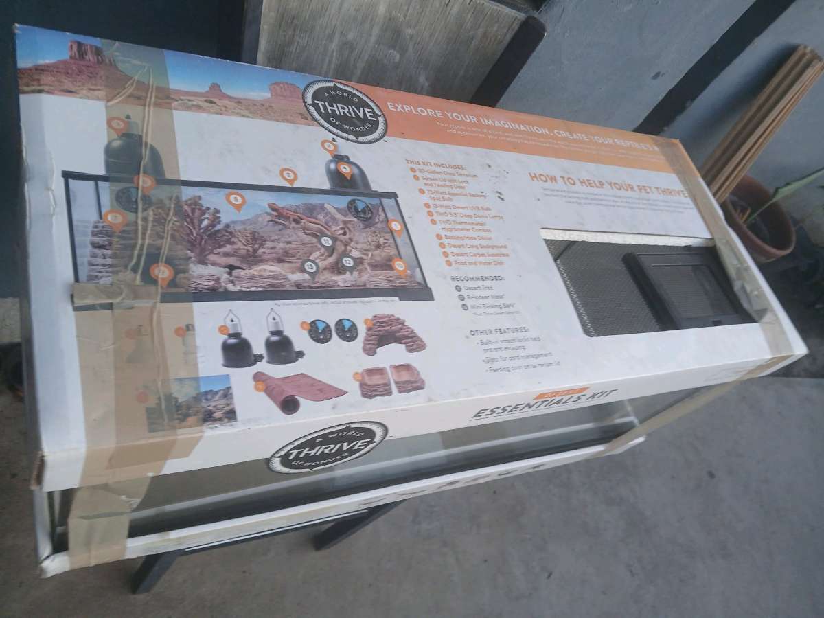 Thrive 20 ga reptile tank