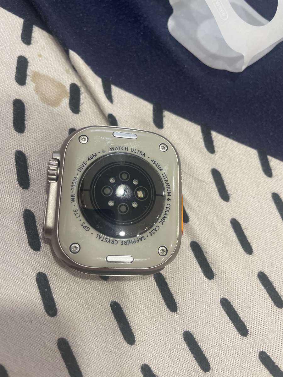 New Apple Watch Ultra 2 orange ocean band