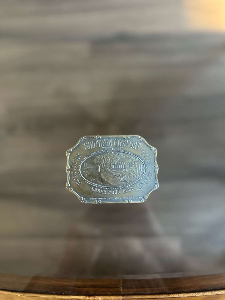 Southern Comfort Under Your Belt Whiskey Wyoming Studio Buc