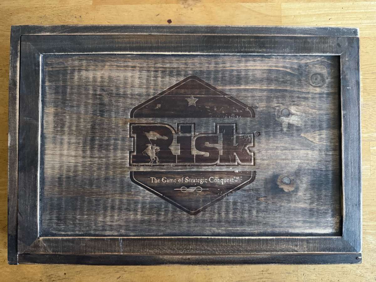 Risk Board Game 2017 Rustic Wood Series