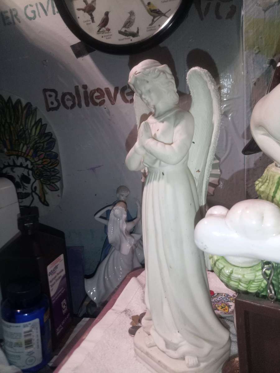 12in ceramic angel