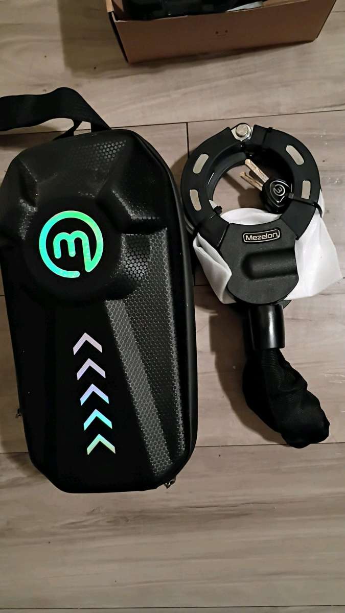 Scooter Lock And Phone Holder Bundle