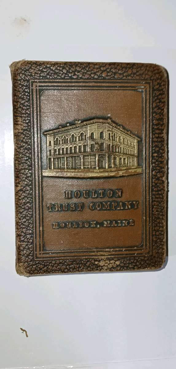 1923 Book Of Craft Houlton Me Money Bank