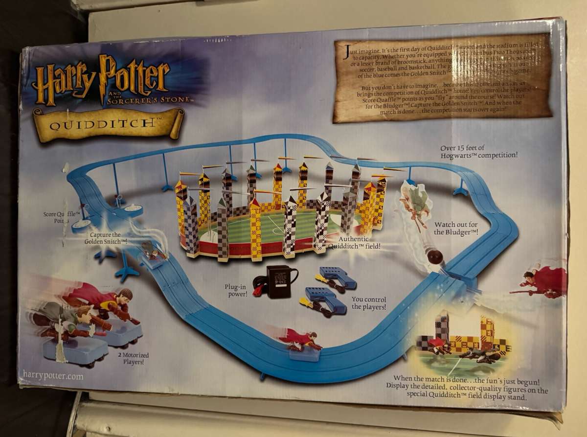 Harry Potter and the Sorcerers Stone Slot Car Race Game 2001