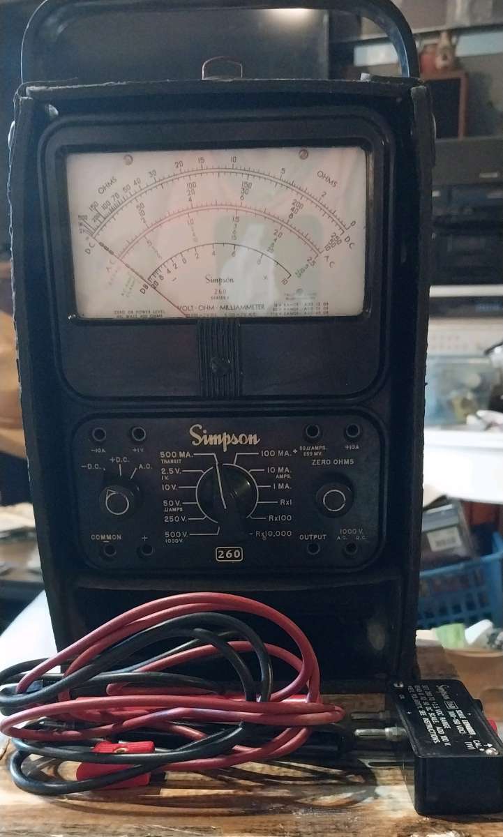 Simpson 260 Scale Expander 100 150 Volts
