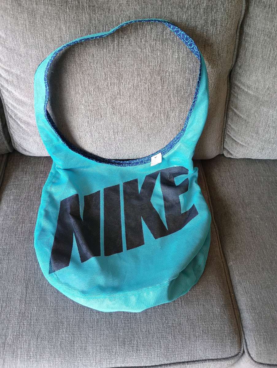 Nike Mesh Shoulder Reversible Sports Gym Workout Beach Bag T