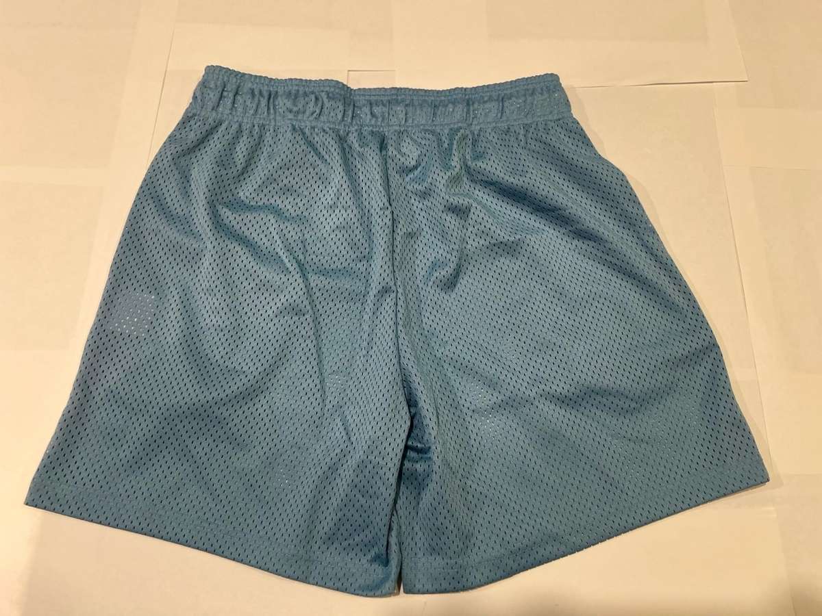 light blue bones shorts size small