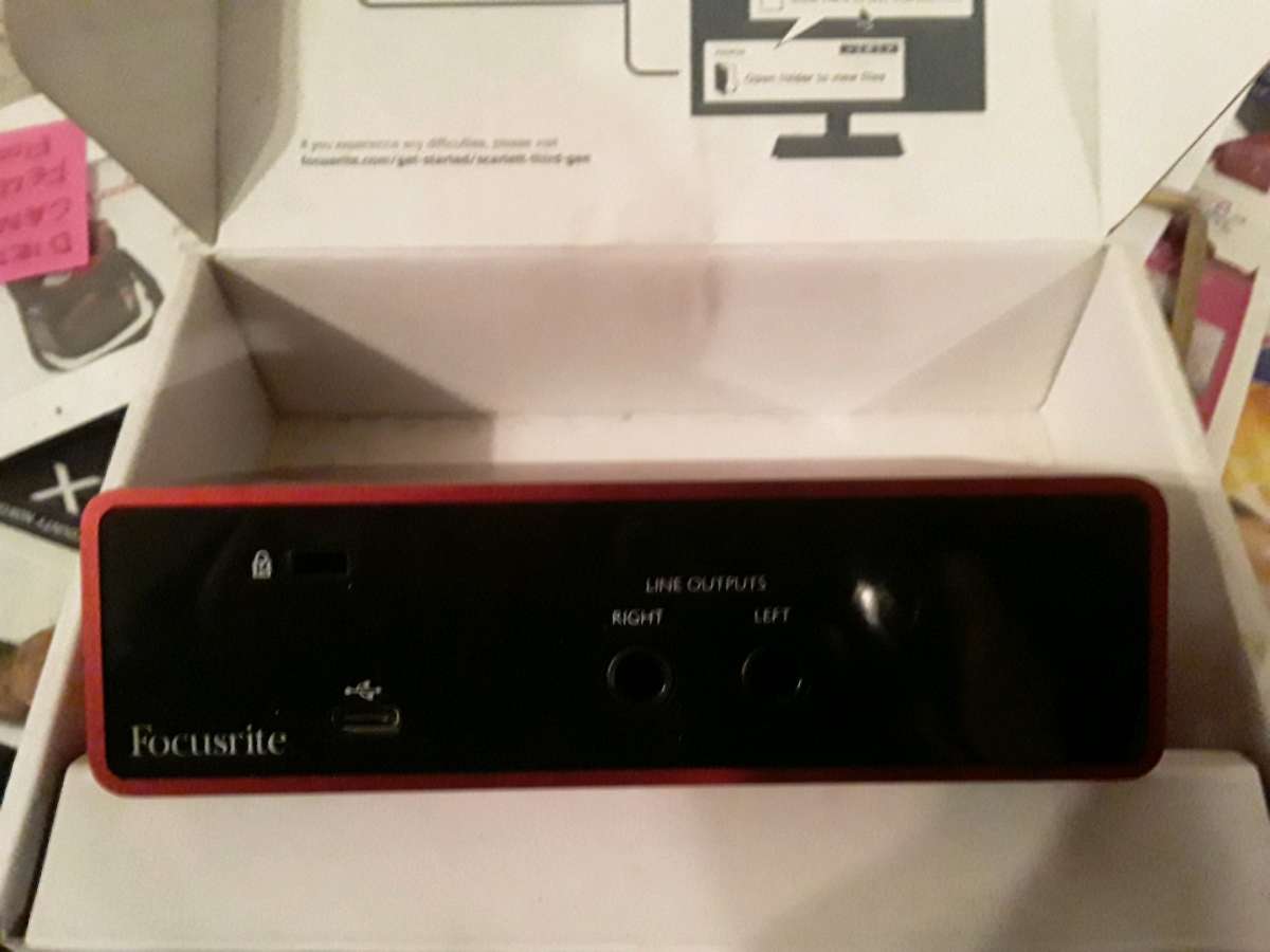 Scarlett Focusrite 3rd generation