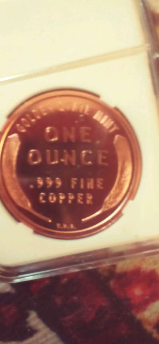 999 Copper bullion