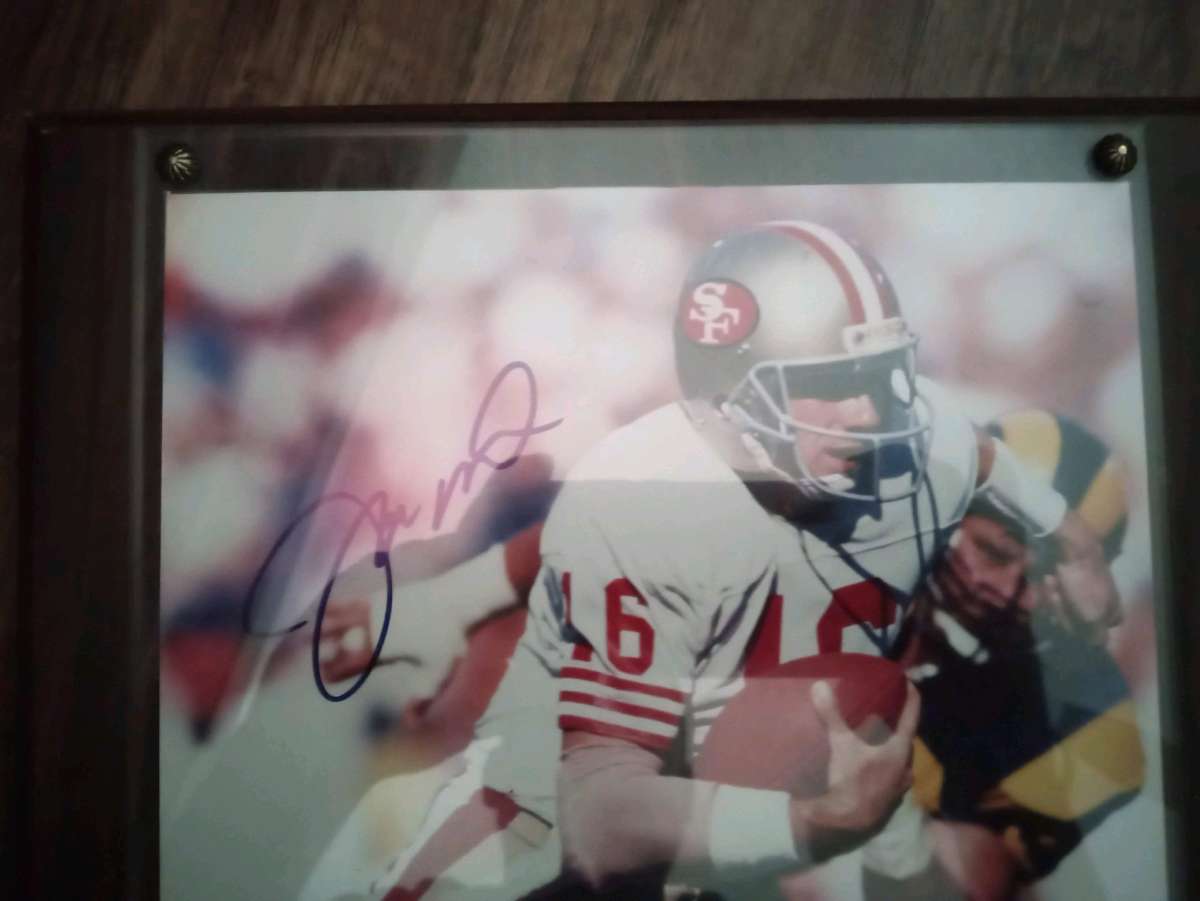 Joe Montana Autograph