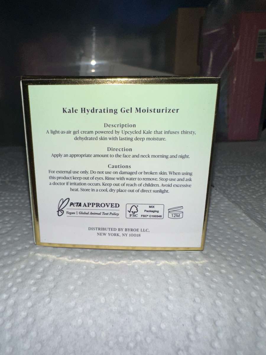 BYROE Kale Hydrating Gel Moisturizer