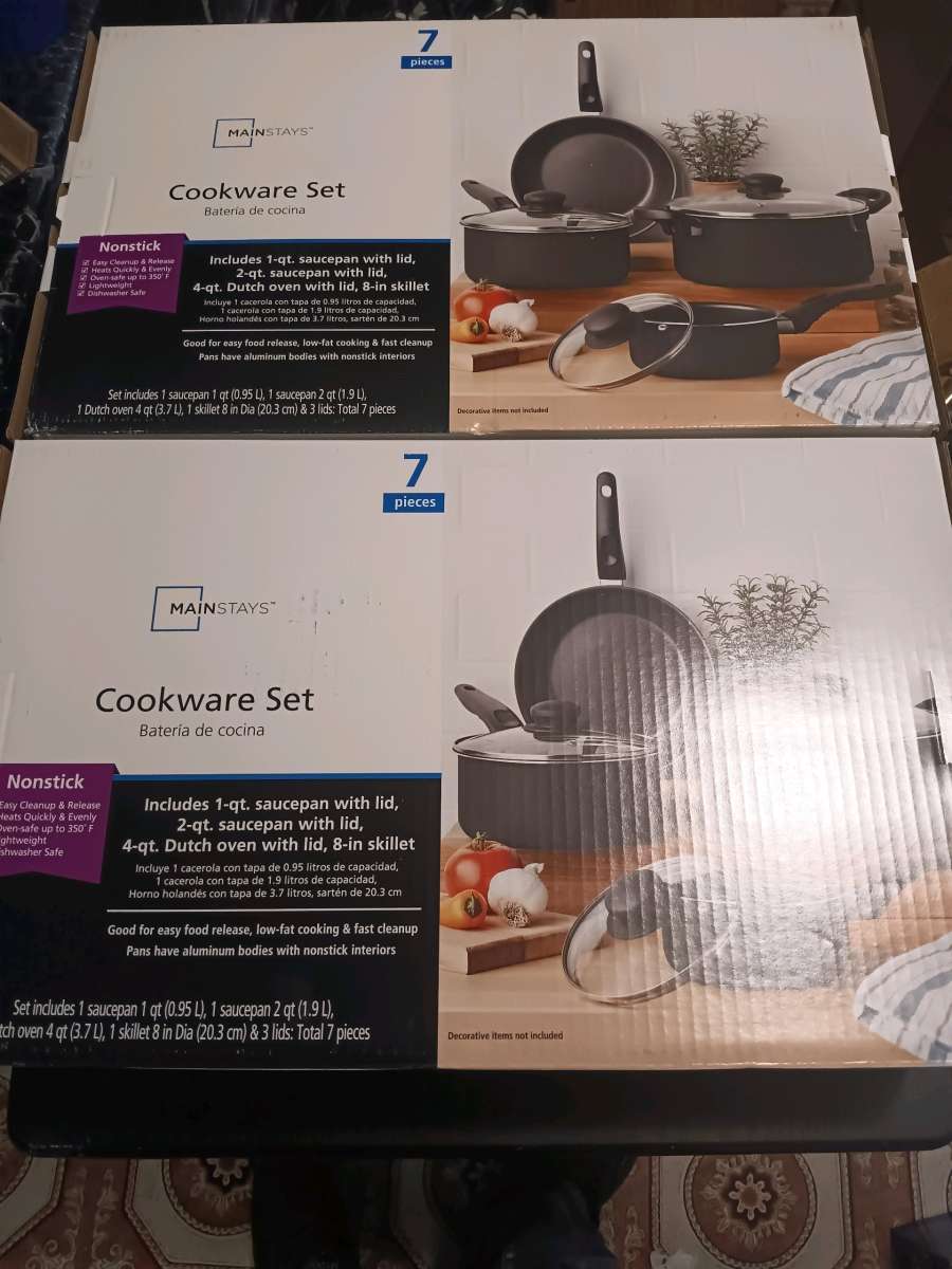 MAINSTAY 7PC COOKWEAR   EACH