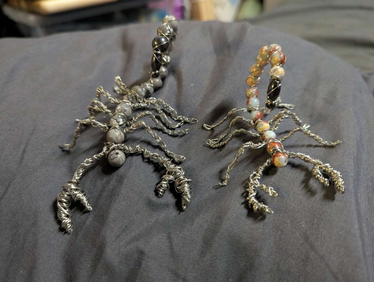 Wire And Stone Creatures