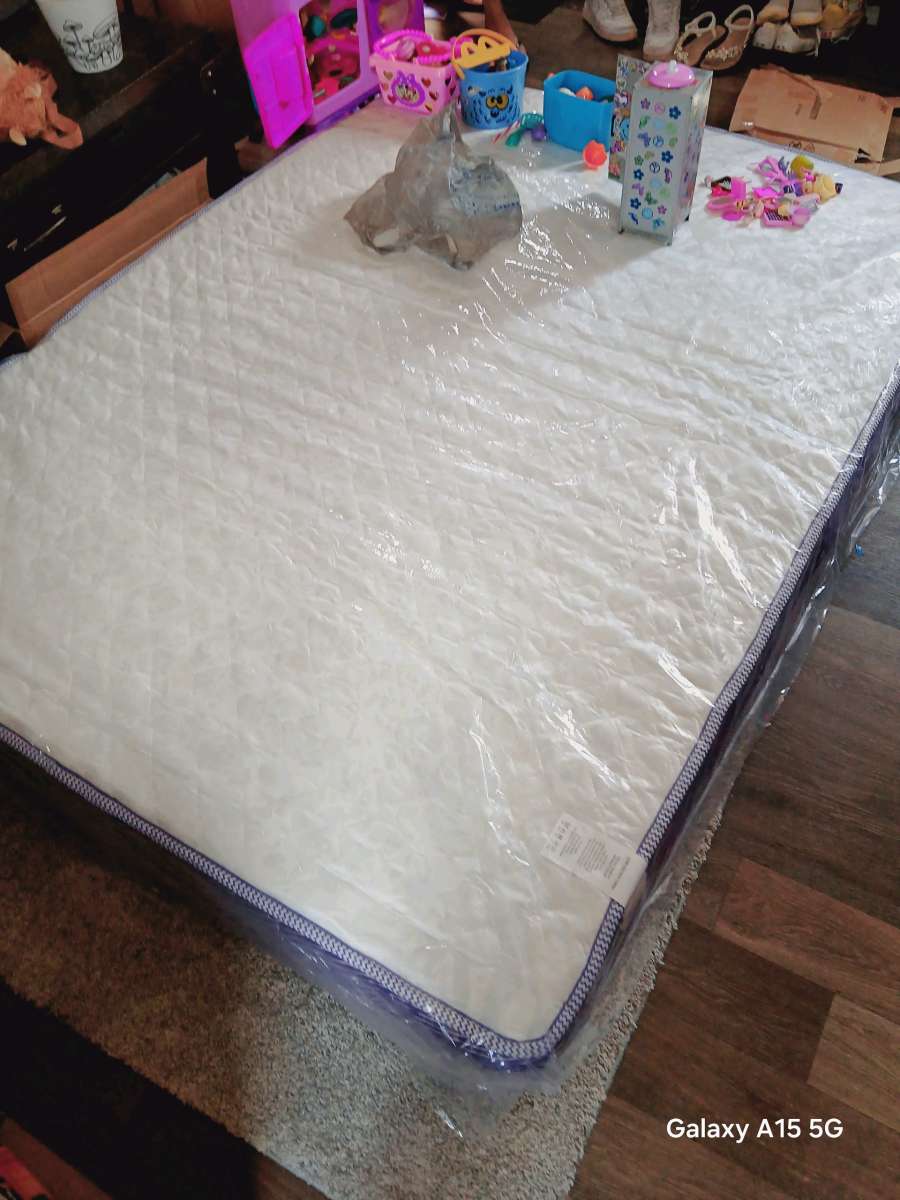 Full size Hybrid Bed Purple just the bed