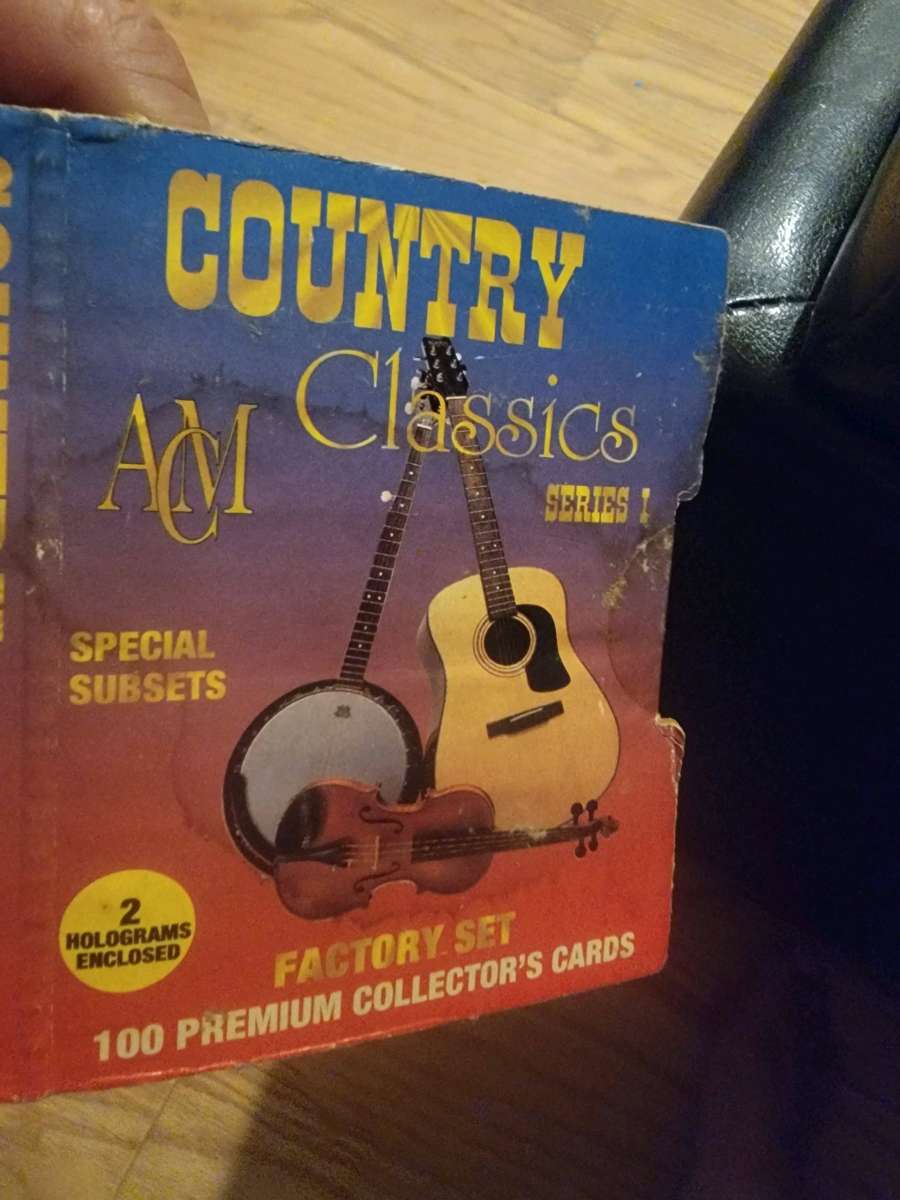 limited Edition country trading cards