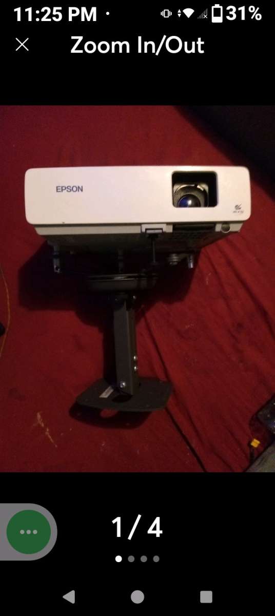 Epson powerlite 83c projector