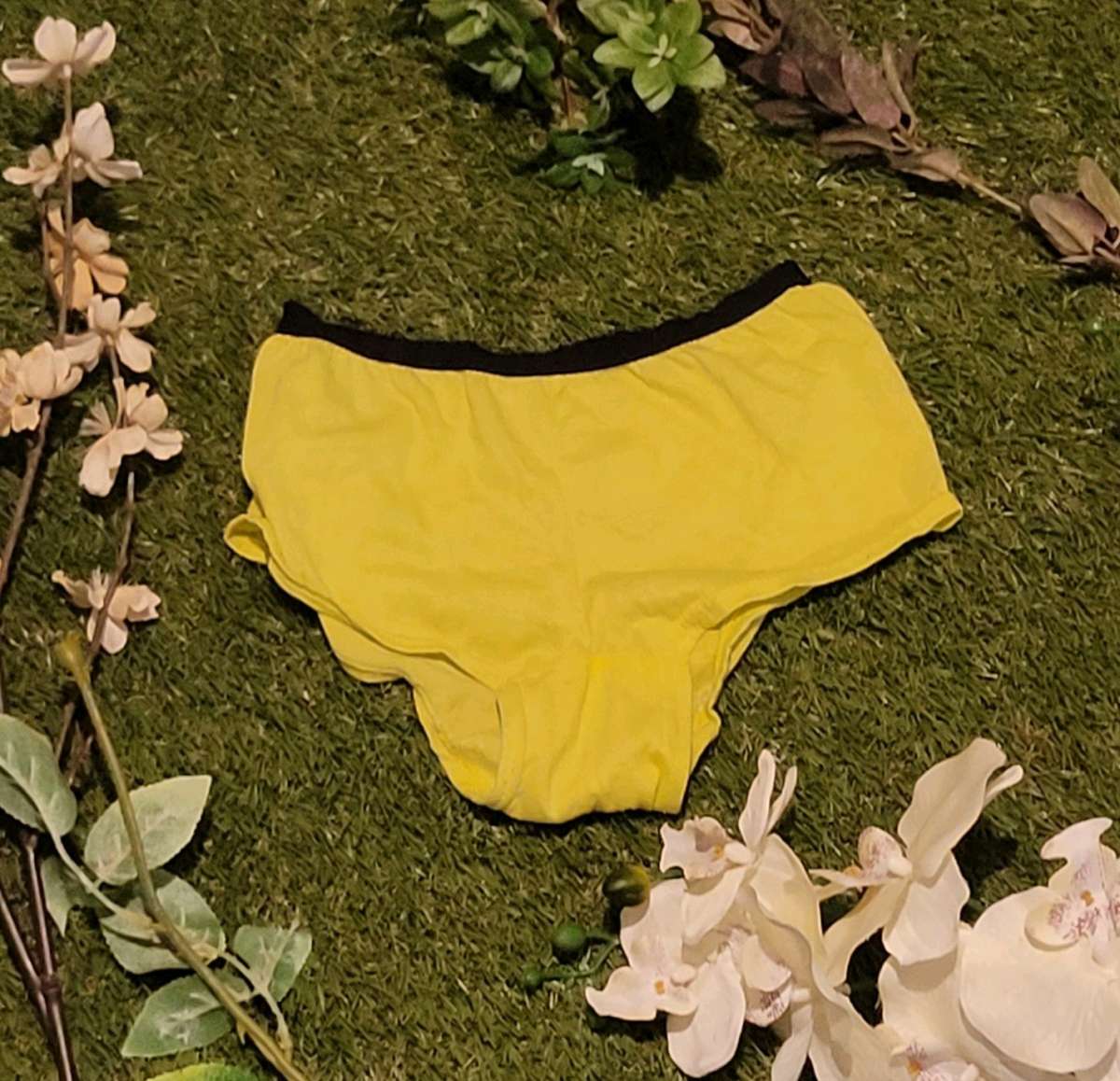 Girls Yellow Bathing Suit Bottoms